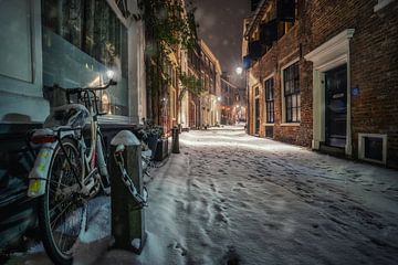 Winter in Deventer van Martin Podt