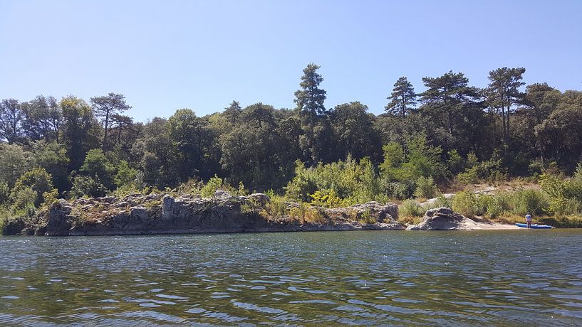 RIVERSIDE WITH ROCKS SUMMER WATER by Ivanovic Arndts