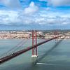Le pont sur le Tage à Lisbonne sur Roosmarijn Jongstra