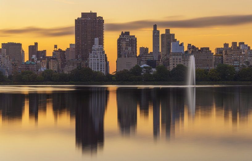 Sunrise Central Park New York City - USA by Marcel Kerdijk