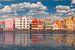 Gewerblicher Kai in Willemstad Panorama #2 von Edwin Mooijaart