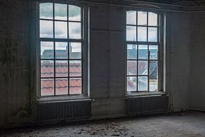 Verlassene van Heutsz Schulgebäude Innenraum in Kampen