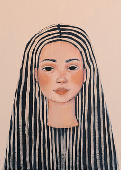 Rayures Portrait