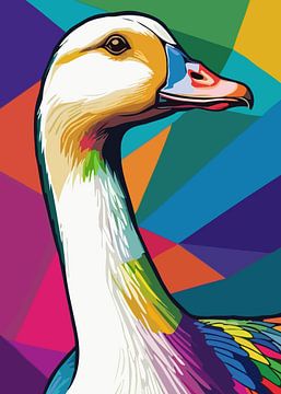 Ganzen Pop Art van MIROKKU