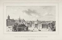 Willem Hekking jr., Ansicht von Amsterdam mit Zochers Börse, 1835 - 1845 von Atelier Liesjes Miniaturansicht