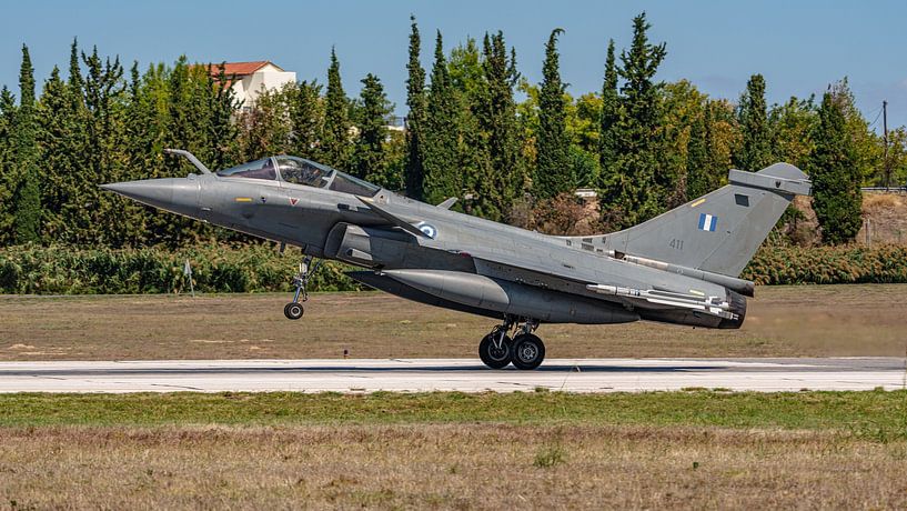Dernière acquisition Armée de l'air grecque : Dassault Rafale. par Jaap van den Berg