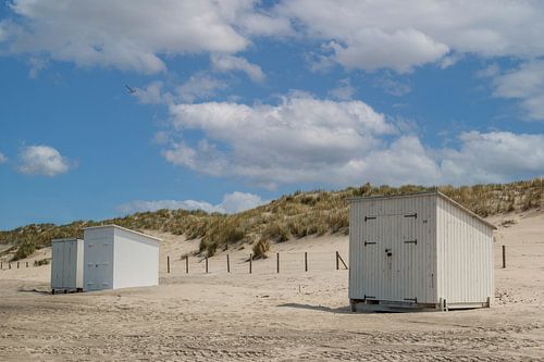 Strandhuisjes op het strand