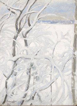 Arbre en hiver, 1923, Pekka Halonen