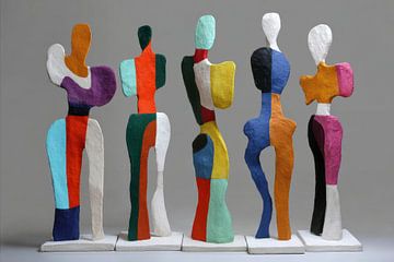 Minimalist Figures by Christian Ovís