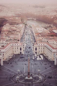 Sint Pietersplein in Rome | Portrait formaat Fine Art Reisfotografie, 