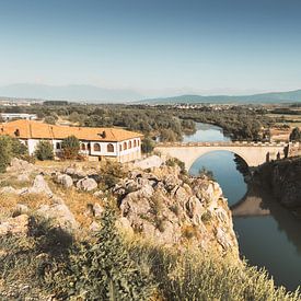The sacred bridge between Prizren and Gjakovë, Kosovo by Besa Art