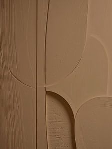 Minimalistische 3D-Kunst - Karamell