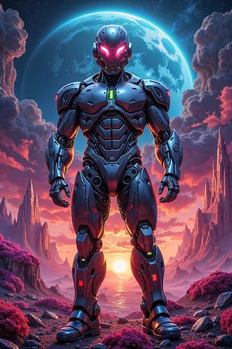 NEOTYRX - Een humanoïde robot op een vreemde planeet