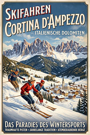 Skifahren in Cortina d’Ampezzo
