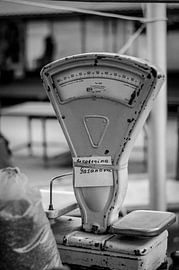 Old antique scale by Manon Ruitenberg