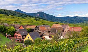 Hunawihr im Elsass, Frankreich