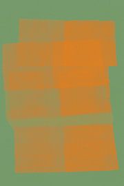 Abstract minimalist  shapes in vivid colors by Abstract Minimalist Art