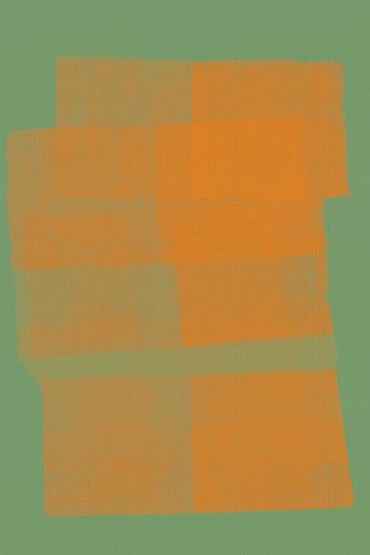 Abstracte minimalistische vormen in levendige kleuren