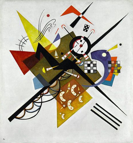 Op wit II, Wassily Kandinsky