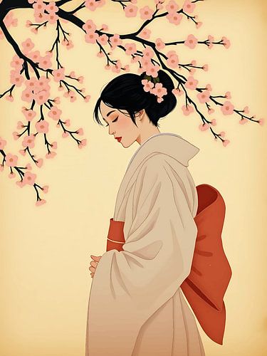 Kimono Lady