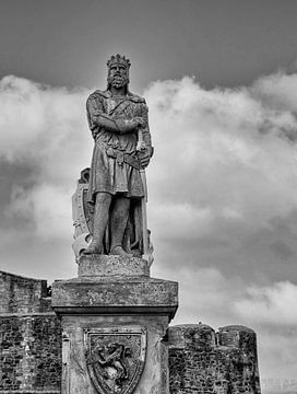 Statue of Robert I of Scotland by Patricia Hofmeester