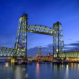 Rotterdam - Koningshavenbrug: de Hef (vierkant) van Kees Dorsman