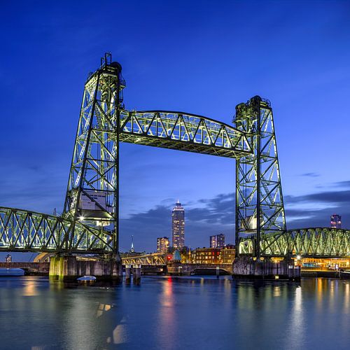 Rotterdam - Koningshavenbrug: de Hef (vierkant)