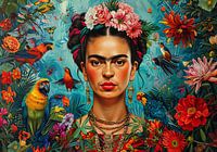 Frida Poster Frida Kunstdruk