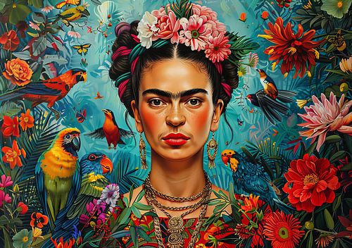 Frida Poster Frida Kunstdruk