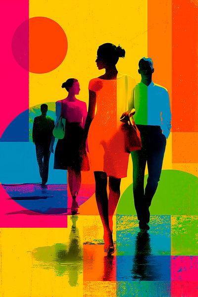 Going Downtown by Harry Hadders Design