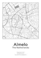 City map - Netherlands - Almelo
