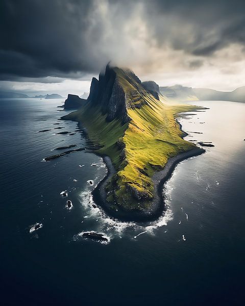 Iceland from above by fernlichtsicht