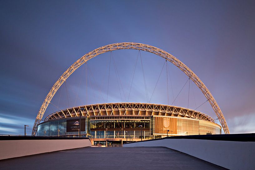 Wembley Voetbal Stadion. Londen van David Bleeker