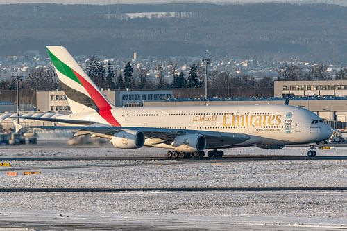 Airbus A380 van Emirates.