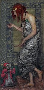 Janis Rozentals, Die Prinzessin und der Affe, 1913