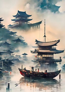 japan Boat Architectures by jauhari picture graphic