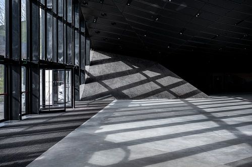 Katowice, Silesian, Poland - Futurist interior of the Spodek spo