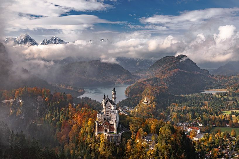 Unesco Welterbe Schloss Neuschwanstein von Achim Thomae Photography