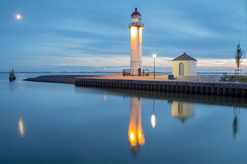 De vuurtoren van de vestingstad Hellevoetsluis