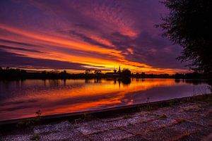 Beesd ( zonsondergang )
