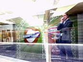 Sloane Square - London Tube Station van Ruth Klapproth thumbnail