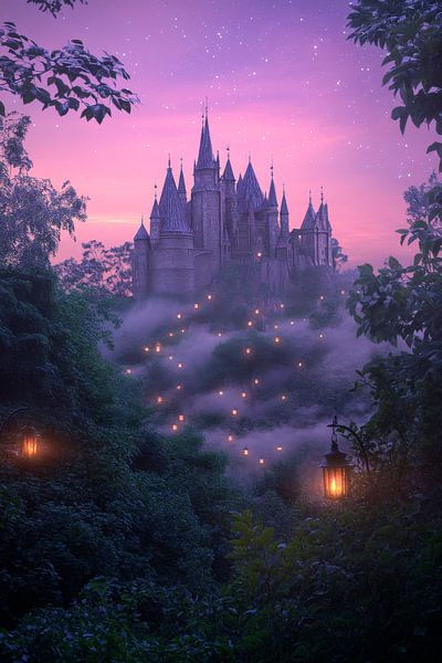 Fairytale castle by Poster Art Shop