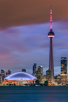 Toronto Skyline van Henk Meijer Photography