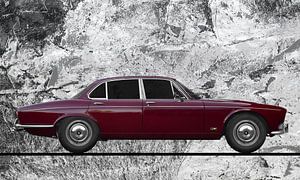 Jaguar XJ Series 1 en rouge Régence d'origine