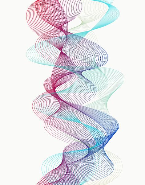 Sinuous shapes 2 by Angel Estevez