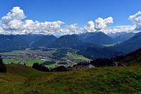 Uitzicht vanaf de Hahnenkamm / Tirol / Oostenrijk