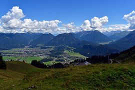 View from the Hahnenkamm / Tyrol / Austria by Karl-Heinz Petersitzke