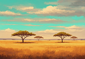 Serengeti-Himmel