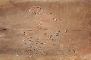 Wielrenner in reliëf