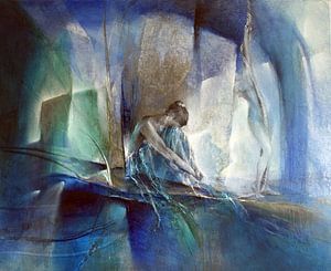 in the blue room by Annette Schmucker